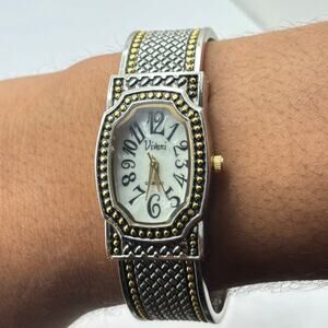 Stunning Silver & Gold Vivani Watch